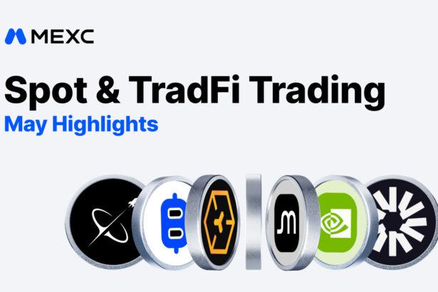MEXC May Report: SPACEX Launchpad Oversubscribed 15.5x, US Equity Futures Volume Jumps 85%